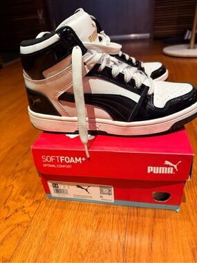 Puma hi top sneakers